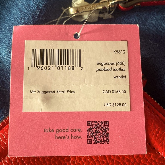 Kate Spade Large Leather Wristlet - Picture 10 of 10